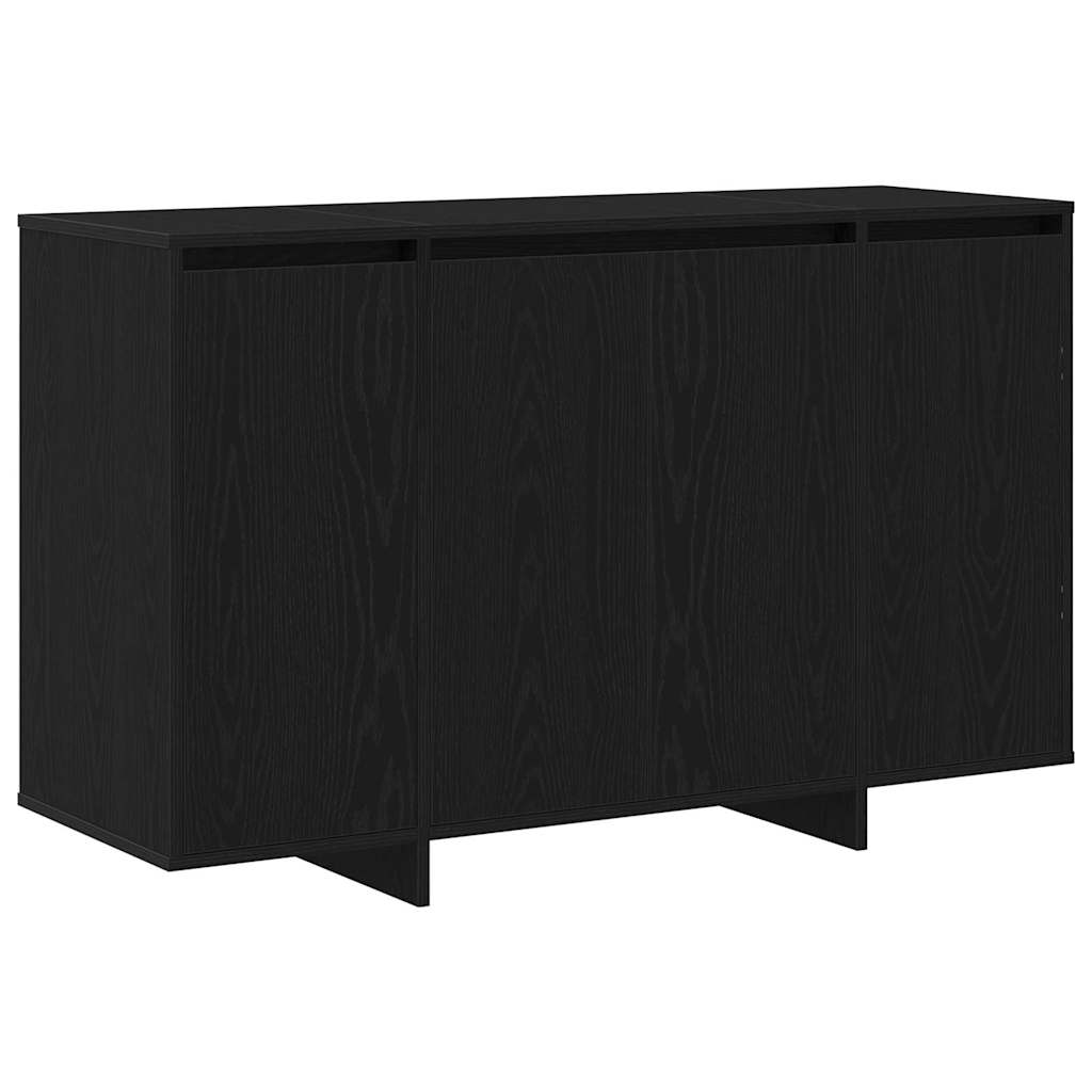 Kreveta Crni hrast 120 x 41 x 75 cm Konstruirano drvo