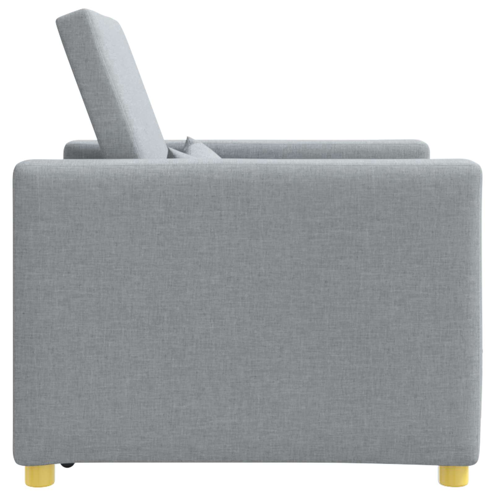 Sofa na razvlačenje Singl Svjetlosiva 90 x 165 x 87 cm tkanina