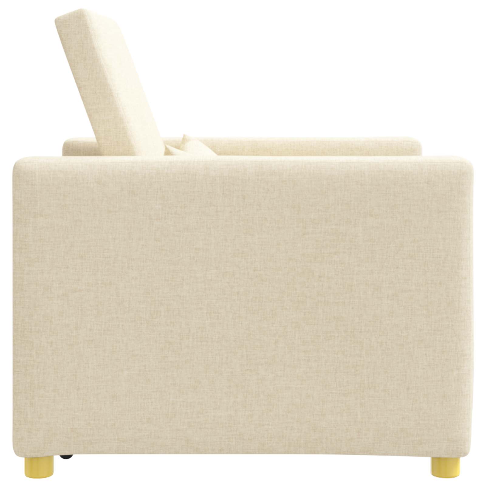 Sofa na razvlačenje Singl Krema 90 x 165 x 87 cm tkanina