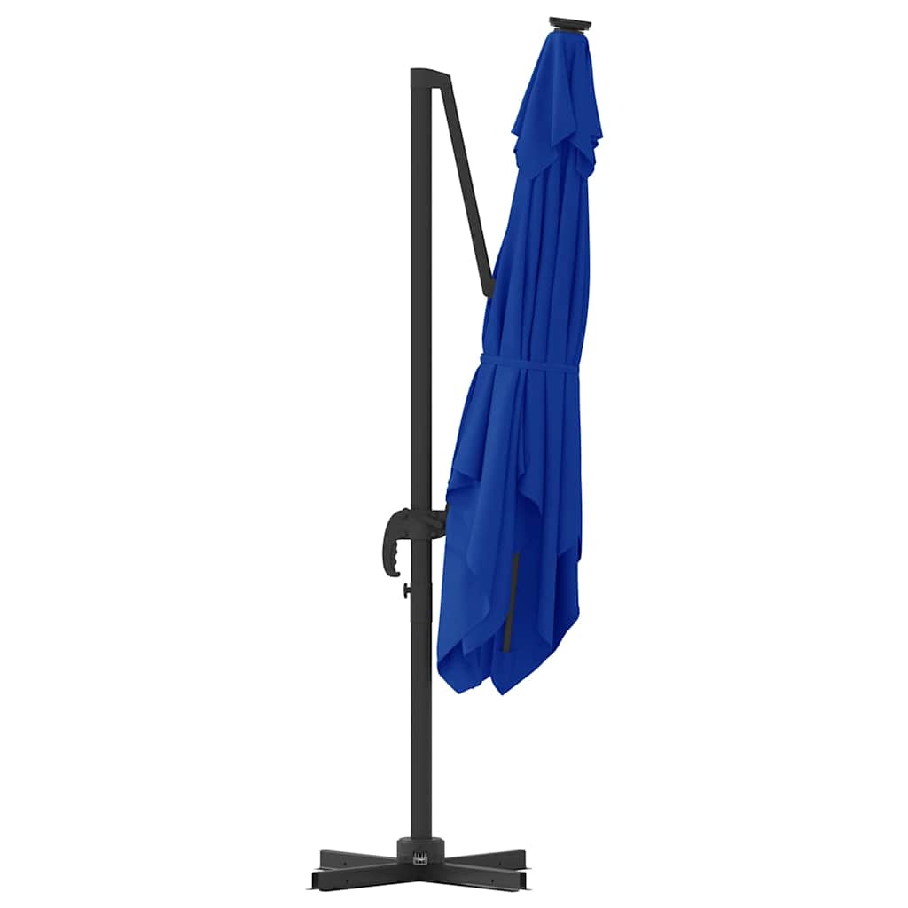 Roma Suncobran Plava 286 x 284 x 265 cm Aluminij i poliester