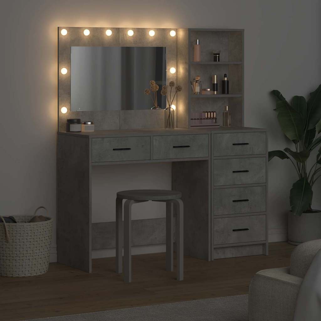 Toaletni stol Siva 78.5 x 41 x 135 cm Konstruirano drvo