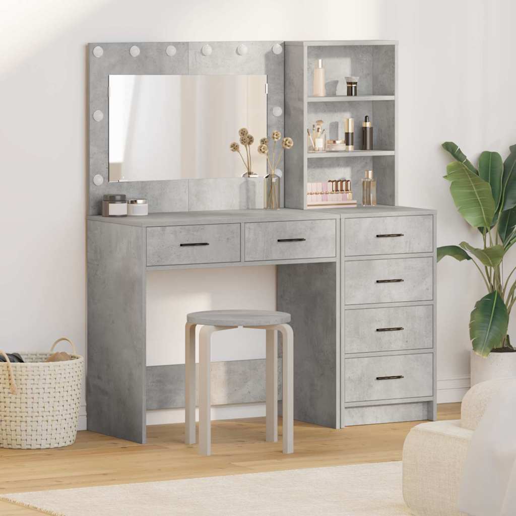 Toaletni stol Siva 78.5 x 41 x 135 cm Konstruirano drvo