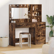 Toaletni stol Smeđa 78.5 x 41 x 135 cm Konstruirano drvo
