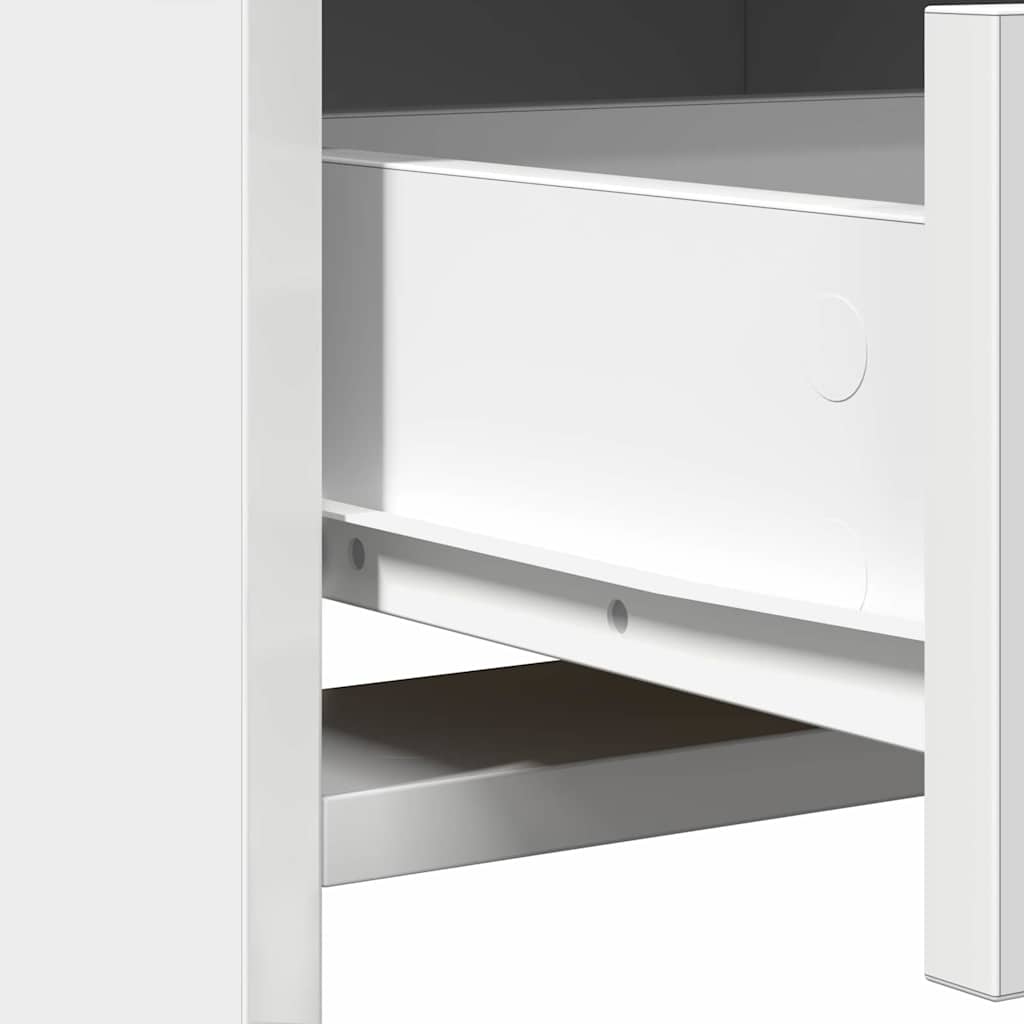 Toaletni stol 2 pcs Bijelo 50 x 41 x 135 cm Konstruirano drvo