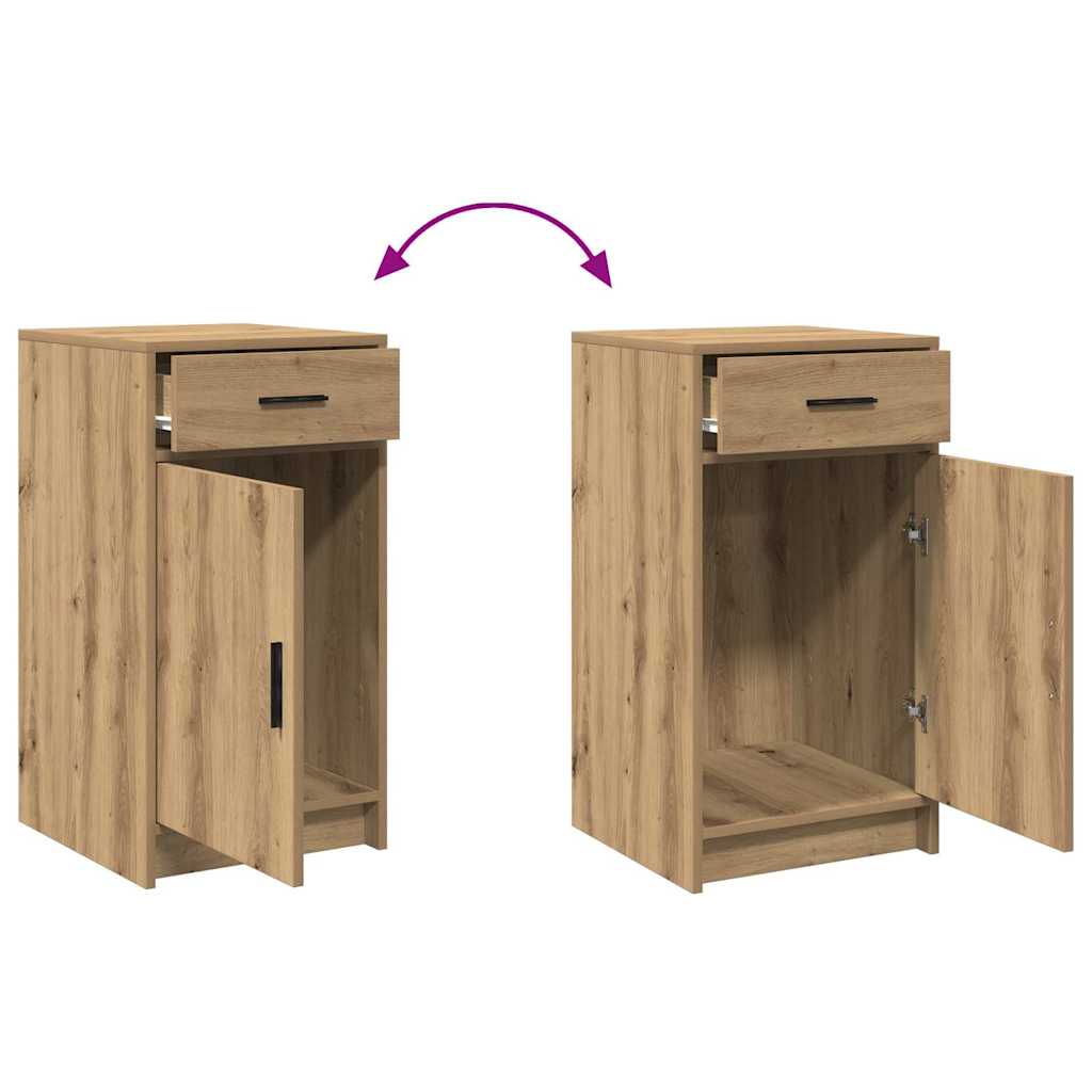 Toaletni stol 2 pcs Smeđa 50 x 41 x 135 cm Konstruirano drvo
