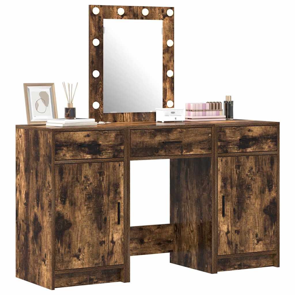 Toaletni stol Smeđa 50 x 41 x 135 cm Konstruirano drvo