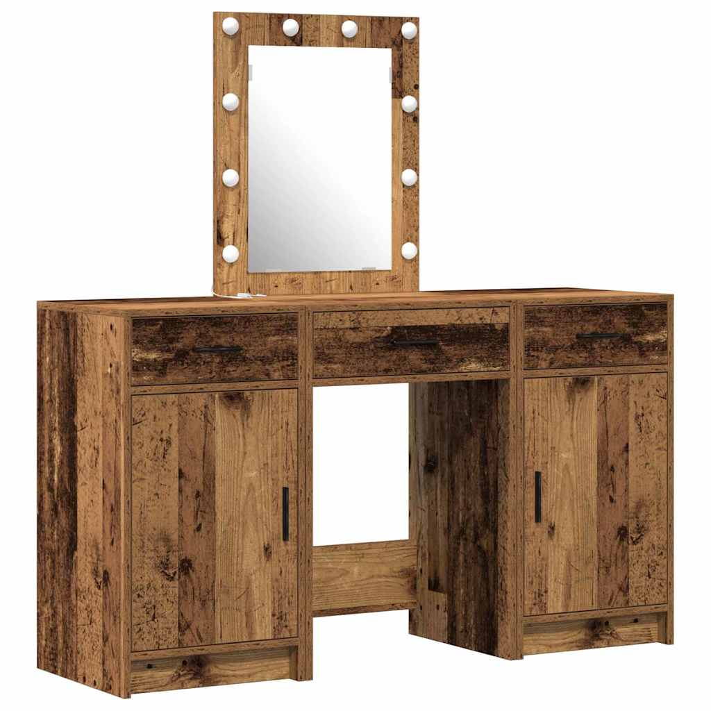 Toaletni stol Smeđa 50 x 41 x 135 cm Konstruirano drvo