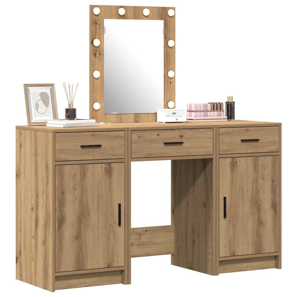 Toaletni stol Smeđa 50 x 41 x 135 cm Konstruirano drvo