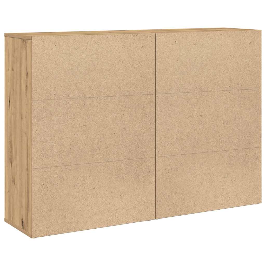 Kreveta 2 pcs Umjetnički hrast 60 x 31 x 84 cm