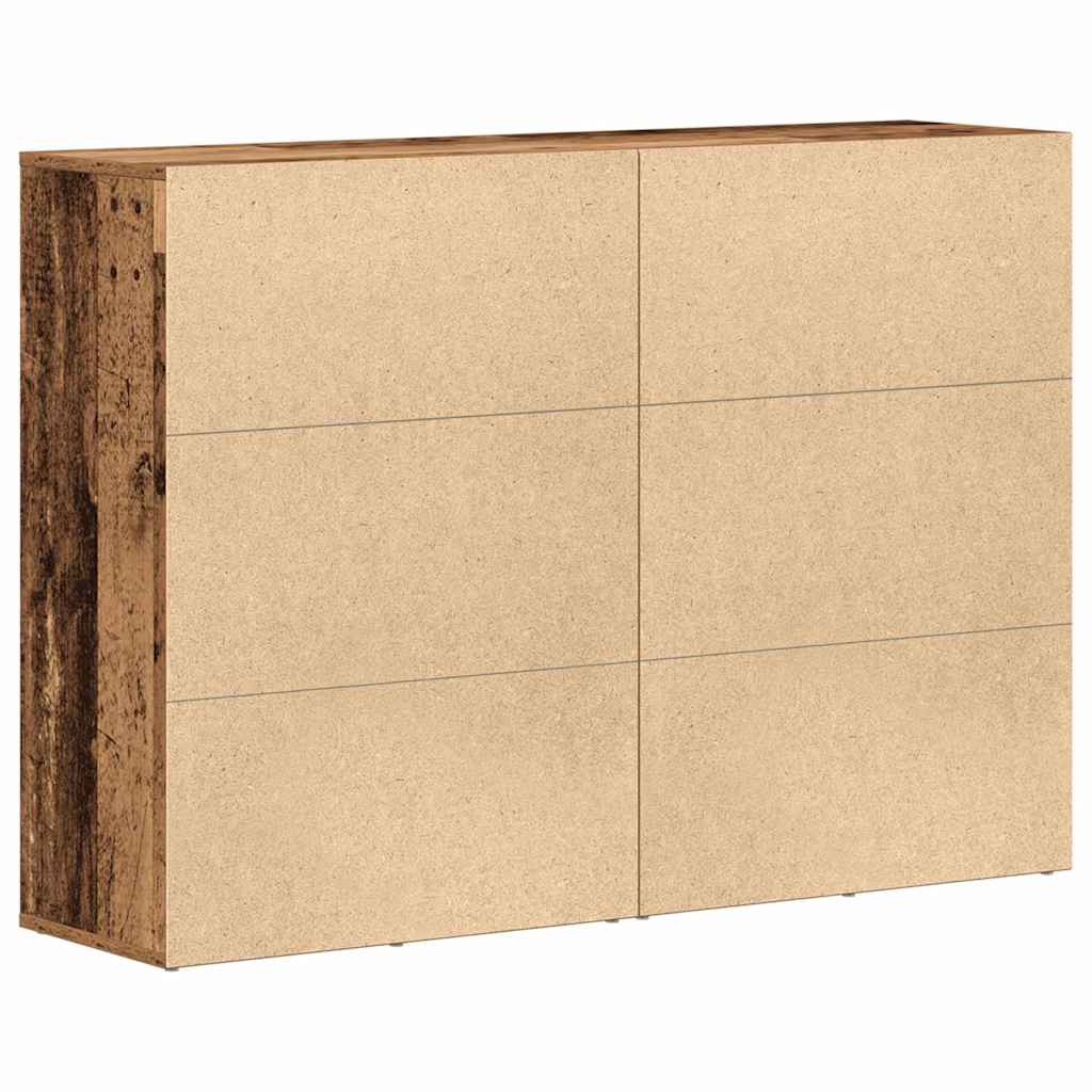 Kreveta 2 pcs Staro drvo 60 x 31 x 84 cm Konstruirano drvo
