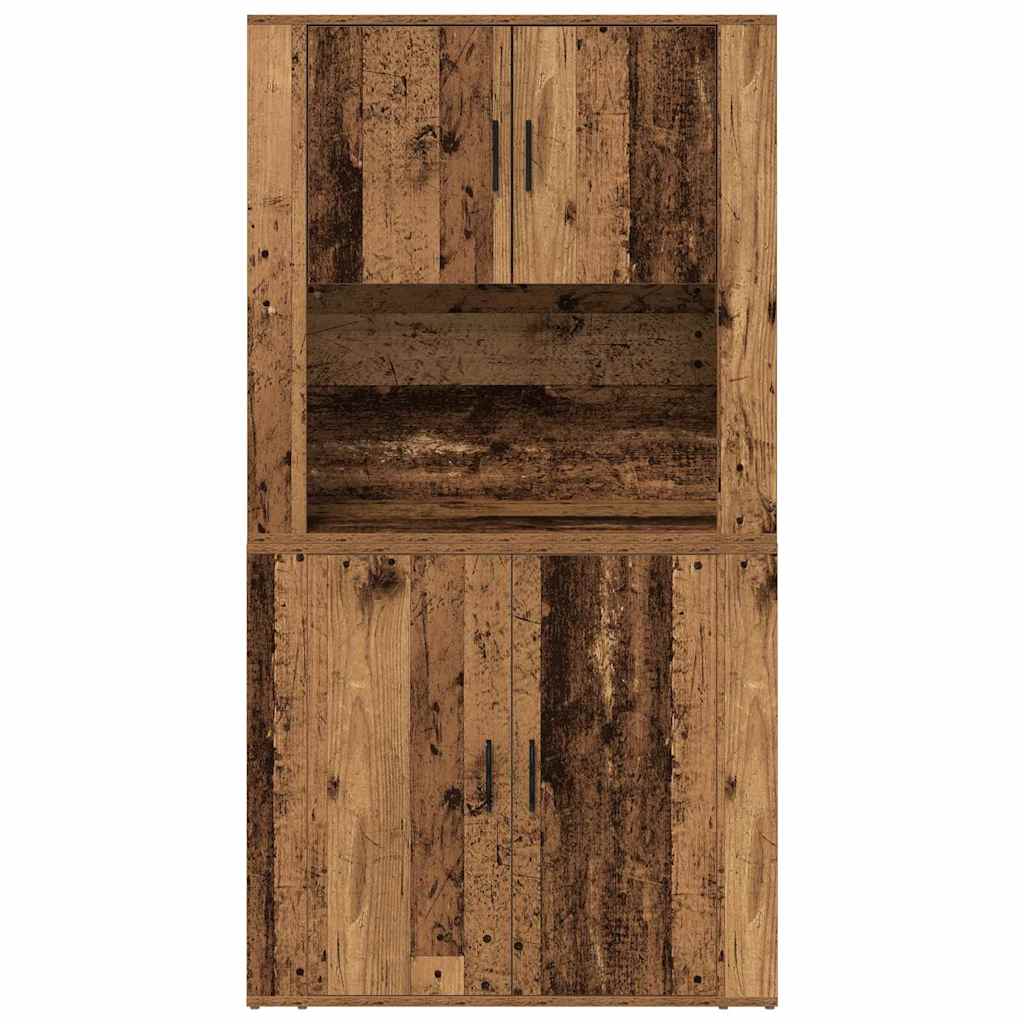 Highboard Staro drvo 80 x 33 x 150 cm Konstruirano drvo