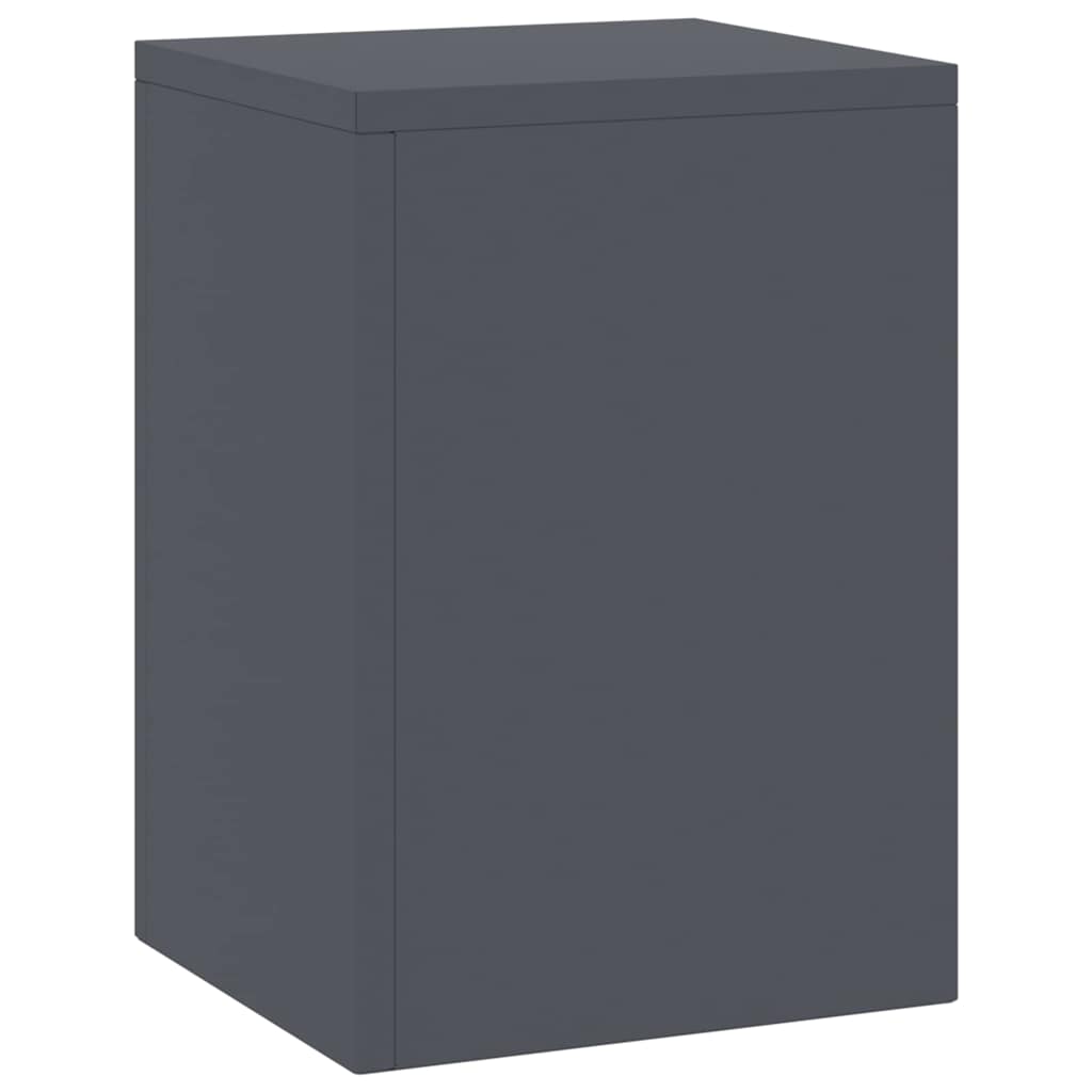 Stalak za biljke 2 pcs Antracit 24 x 24 x 35 cm Čelik