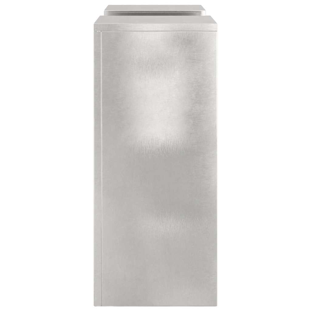 Stalak za biljke 2 pcs Srebrno 24 x 24 x 55 cm Nehrđajući čelik