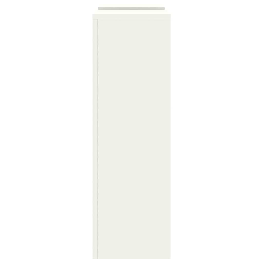 Stalak za biljke 2 pcs Bijelo 24 x 24 x 75 cm Čelik