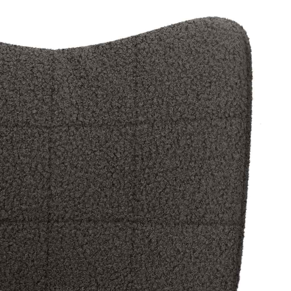 fotelja Tamno siva 62 x 67 x 95,5 cm Sherpa Tkanina