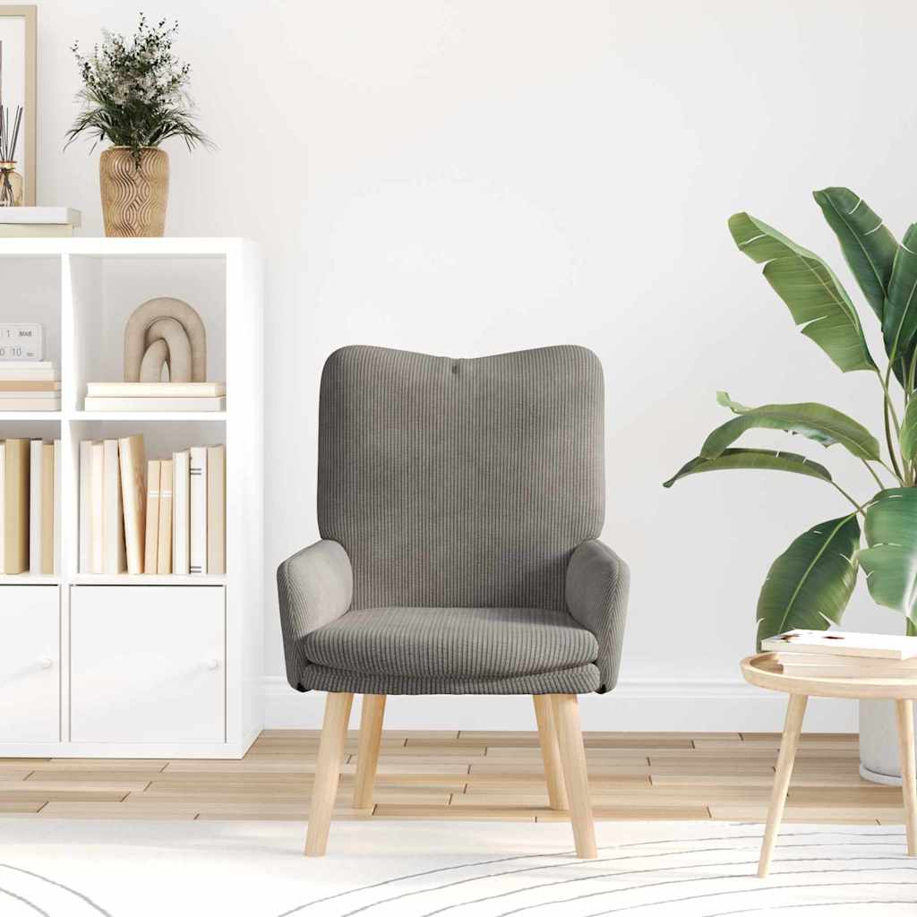 fotelja Svijetlo siva 63 x 67 x 94 cm tkanina