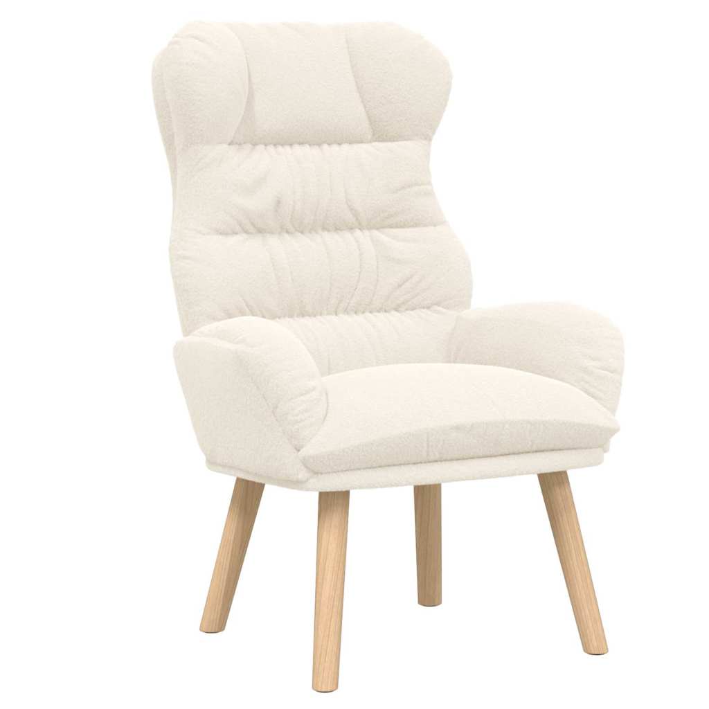 fotelja Krema 69 x 74 x 93 cm Sherpa Tkanina
