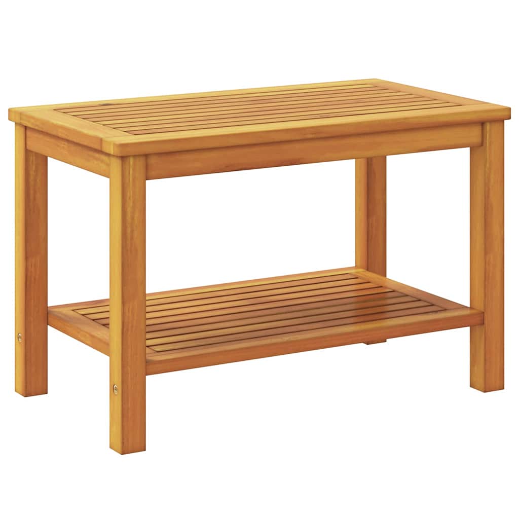 Bocni stol Prirodna nafta 70 x 40 x 45 cm Čvrsto drvo akacije