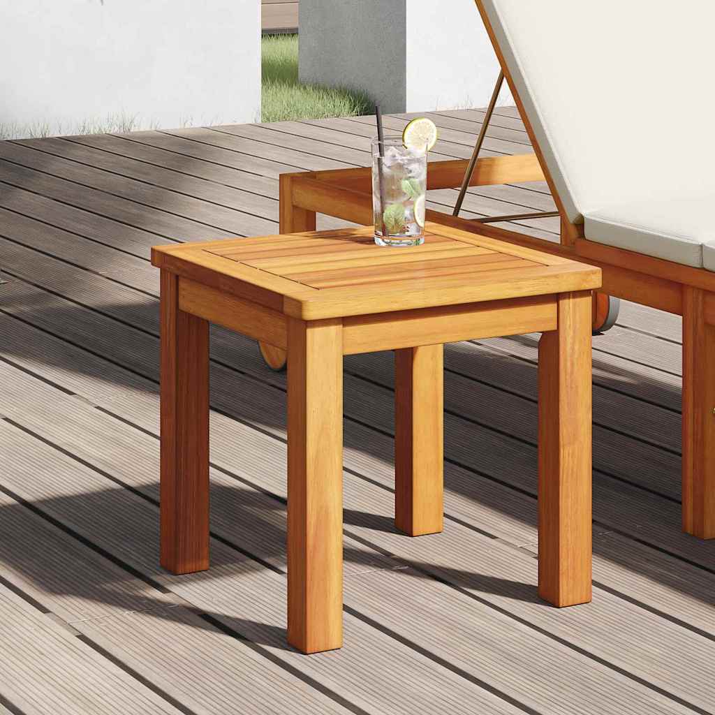 Bocni stol Prirodna nafta 35 x 35 x 34 cm Čvrsto drvo akacije