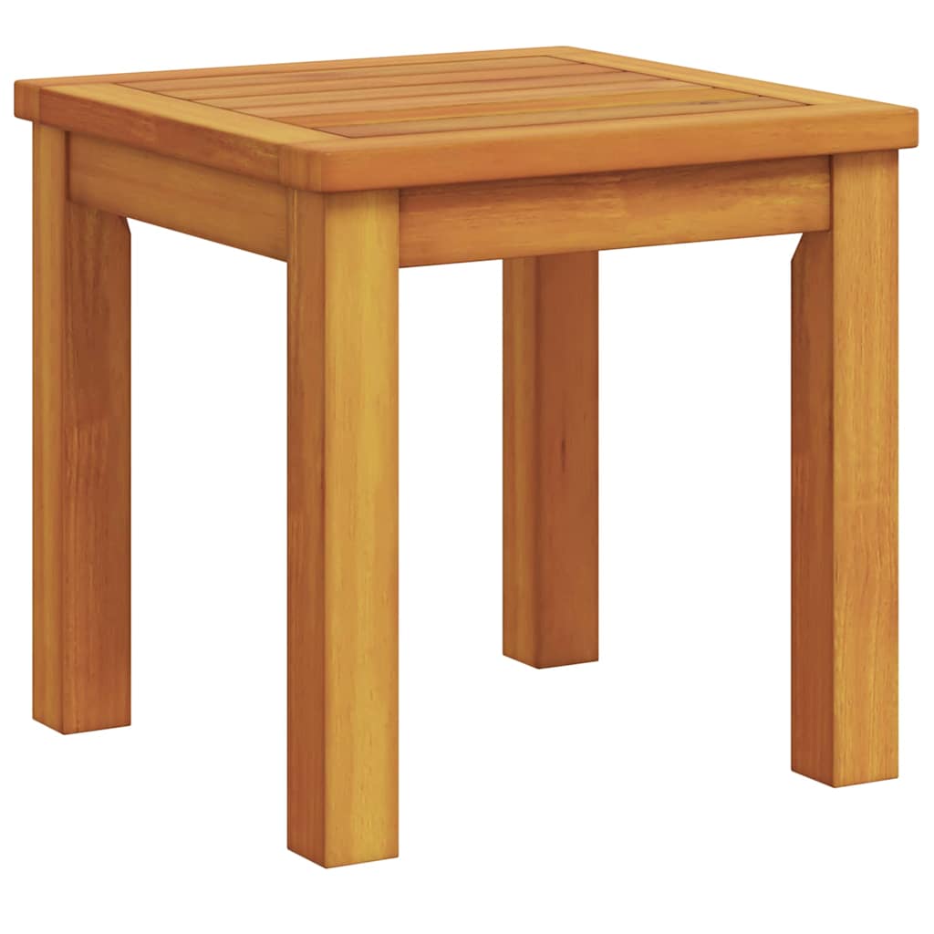 Bocni stol Prirodna nafta 35 x 35 x 34 cm Čvrsto drvo akacije