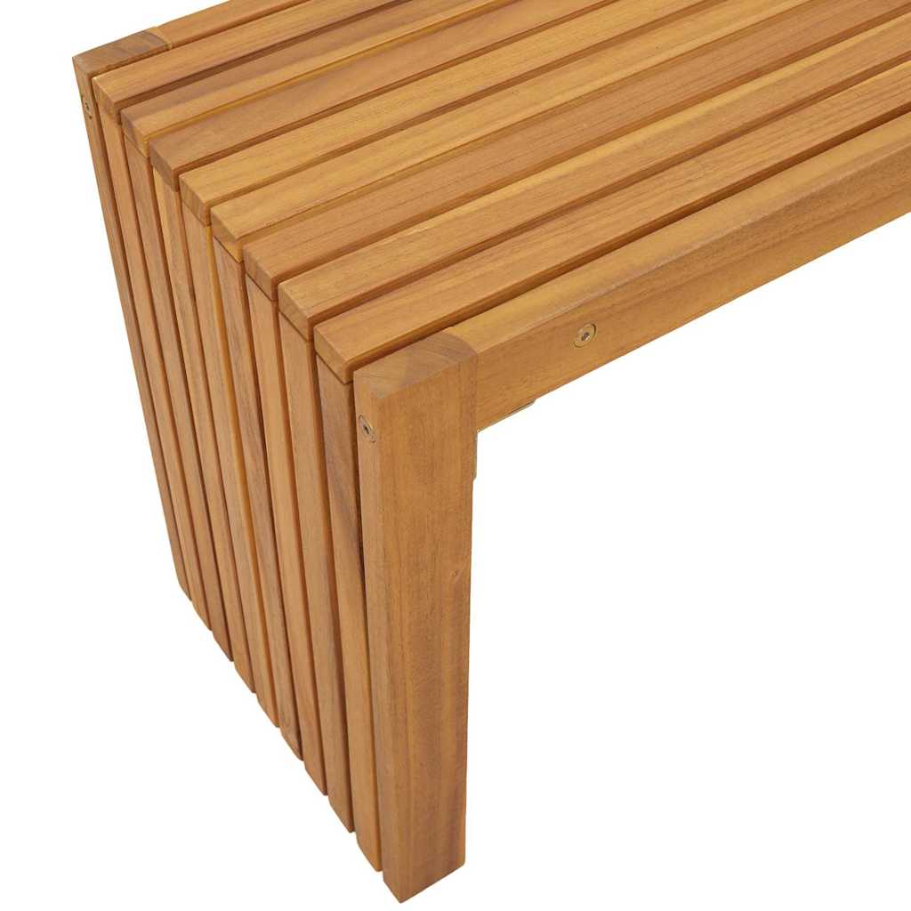 klupa Prirodna nafta 110 x 30 x 45 cm Čvrsto teak drvo