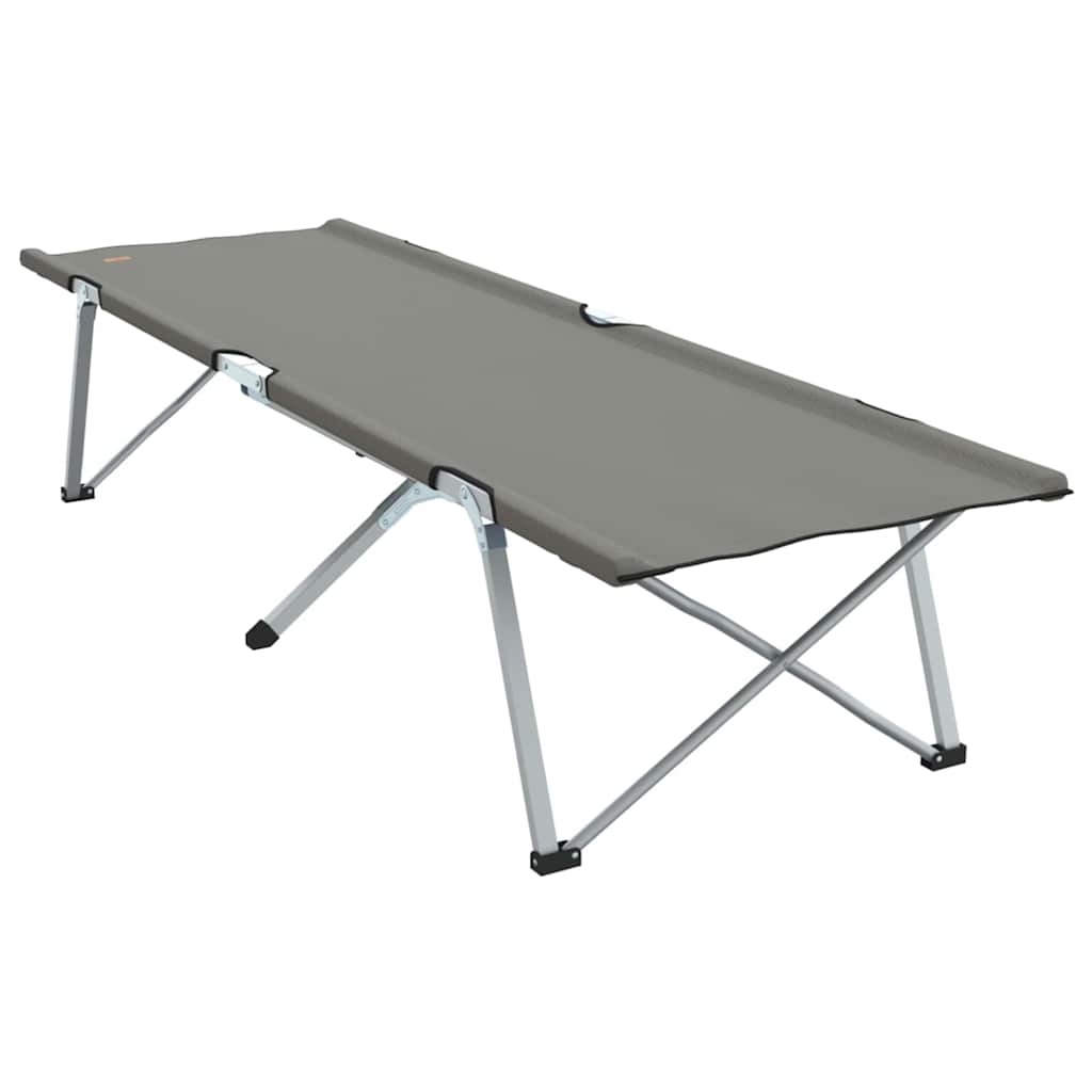 Sklopivi kamperski krevet 2 pcs Siva 194 x 62,5 x 42,5 cm