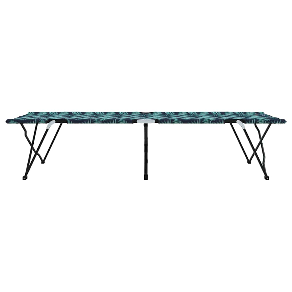 Sklopivi kamperski krevet List 2 pcs Šuma 206 x 76 x 74 cm