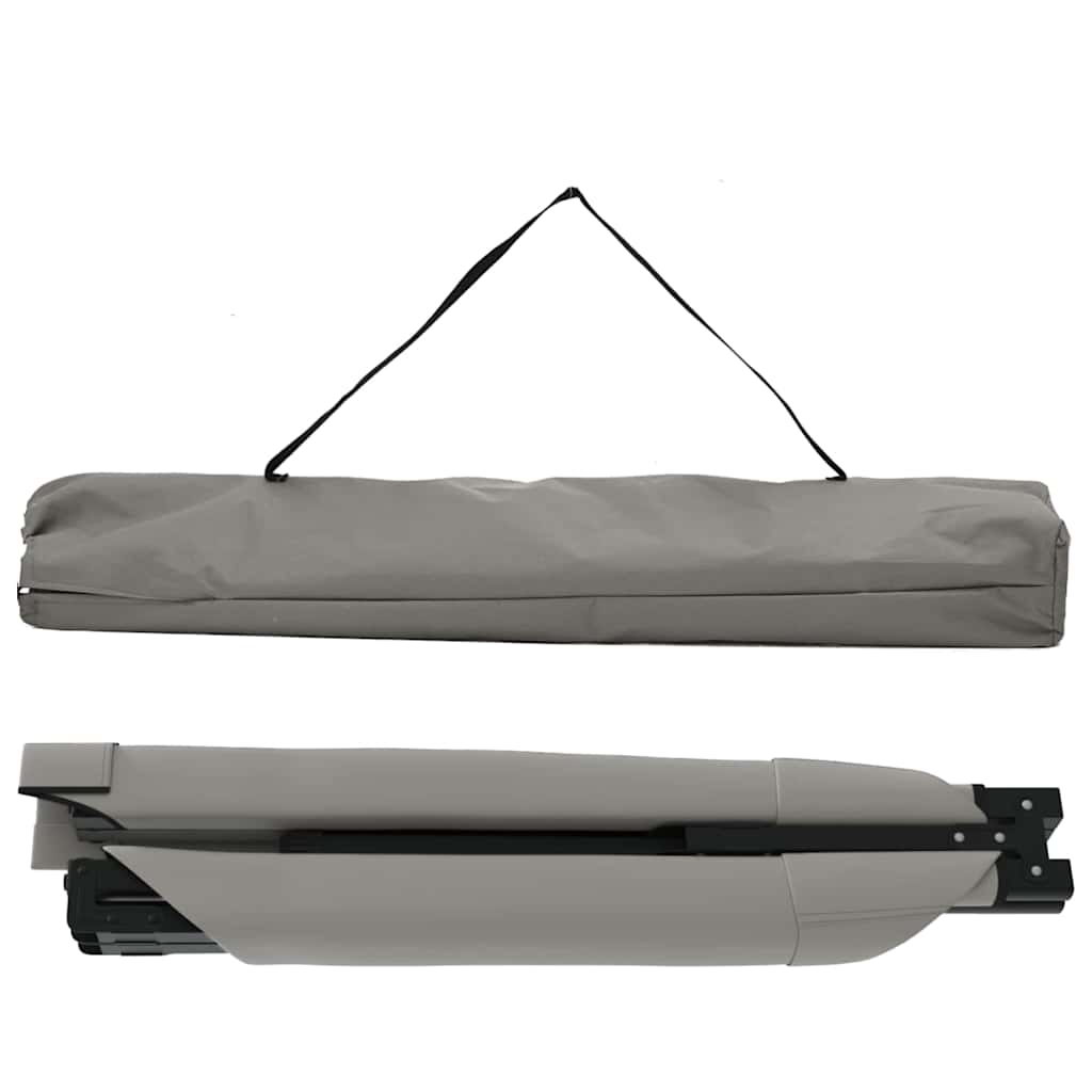 Sklopivi kamperski krevet Siva 193 x 69 x 45 cm Oxford tkanina