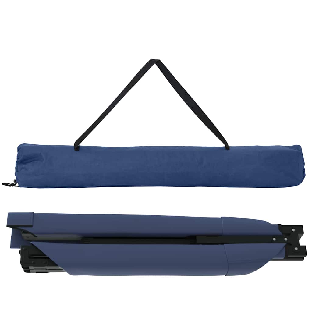 Sklopivi kamperski krevet 2 pcs Plava 193 x 69 x 45 cm