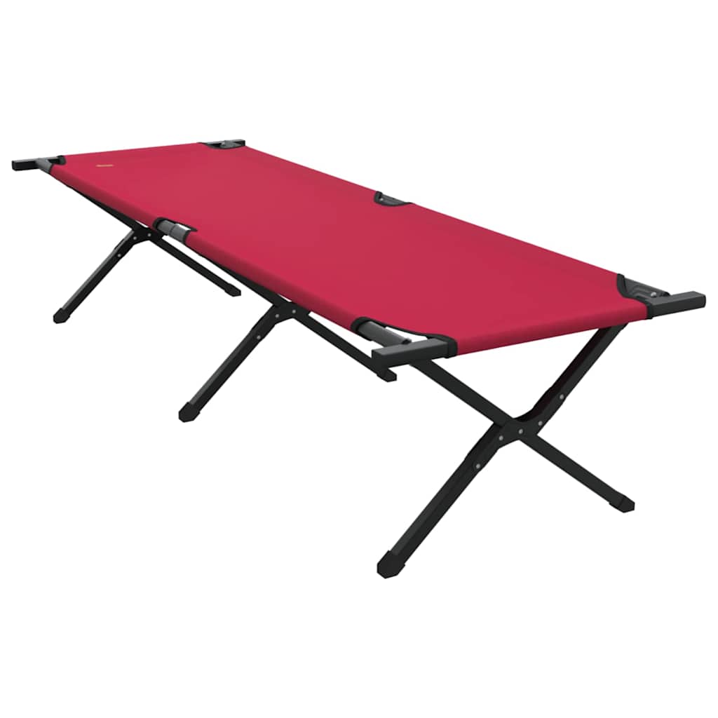 Sklopivi kamperski krevet 2 pcs Crvena 193 x 69 x 45 cm