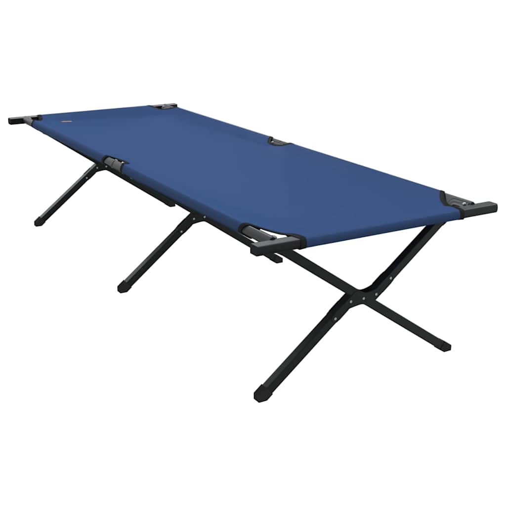 Sklopivi kamperski krevet Plava 210 x 80 x 46 cm Oxford tkanina