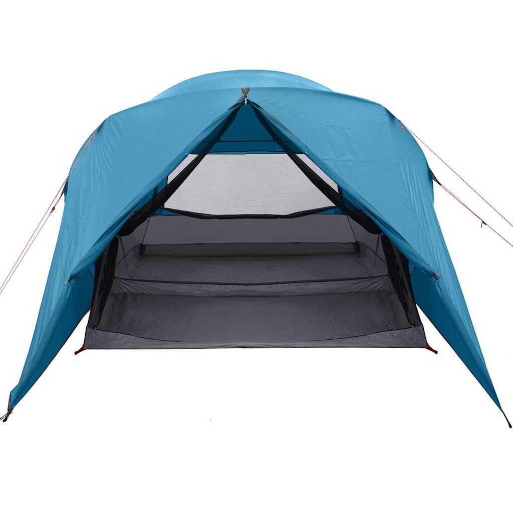 Šator kupola za 4 osobe s krovom Plava 455 x 252 x 178 cm