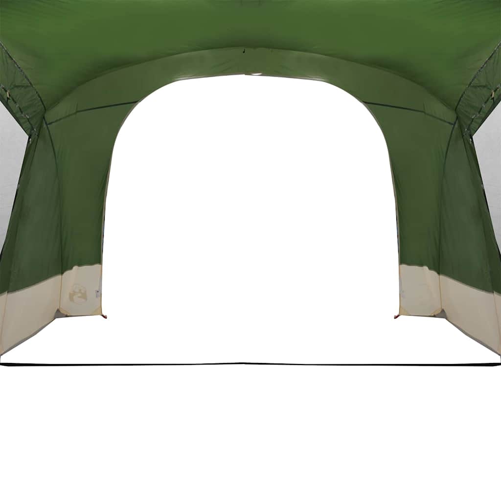 Šator za karavane za 5 osoba s krovom Zelena 410 x 275 x 245 cm