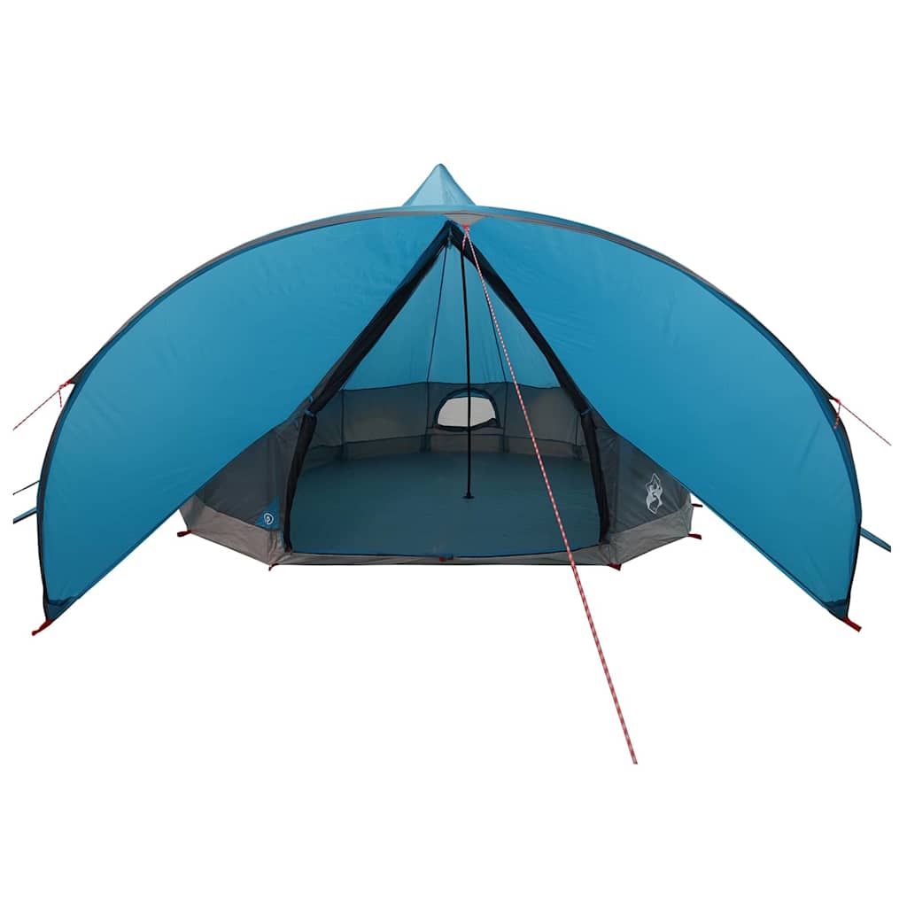Teepee šator za 7 osoba Plava i siva 600 x 600 x 347 cm