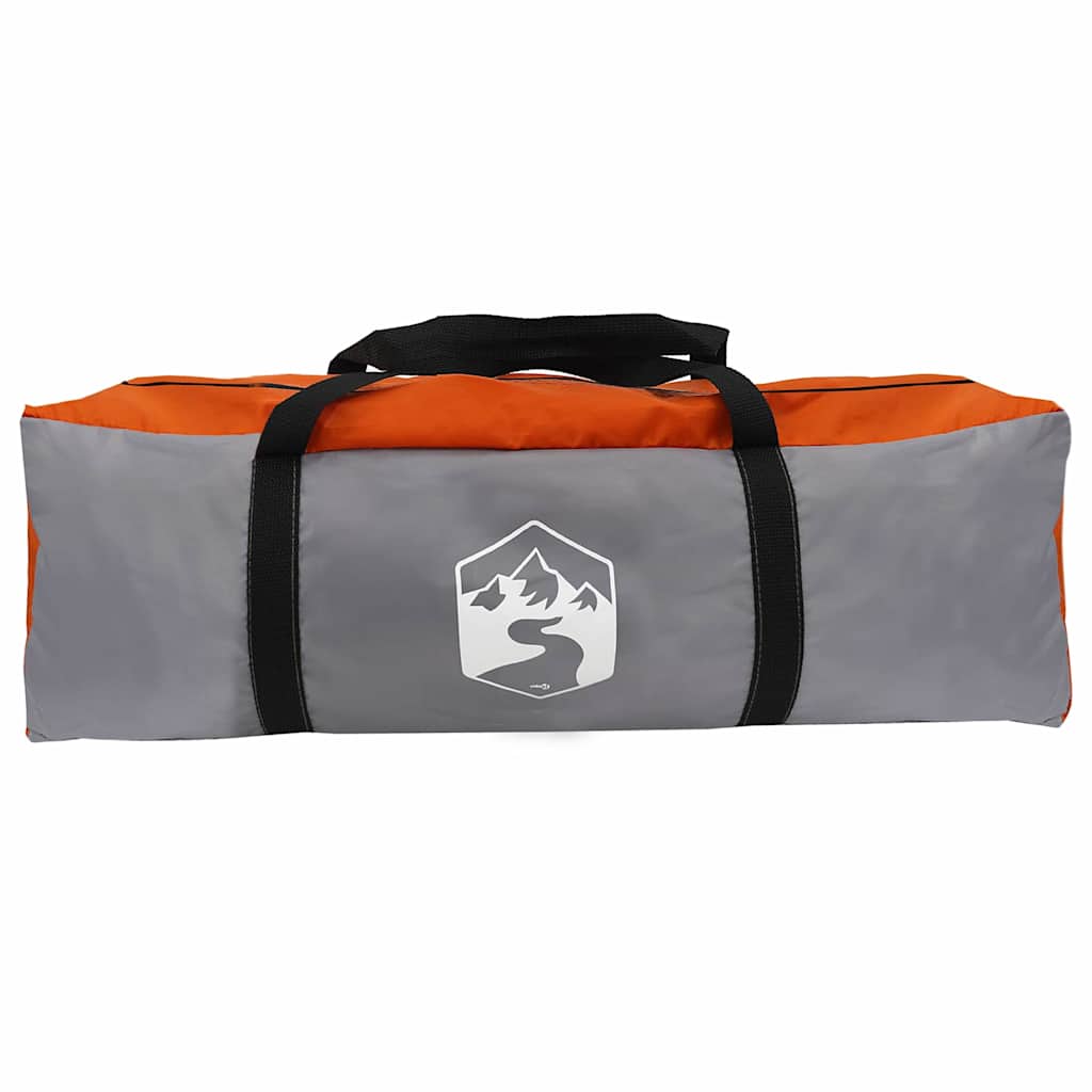 Šator kupola za 4 osobe Siva i narančasta 505 x 450 x 248 cm