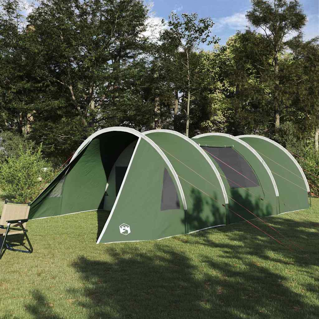 Tunelska šatora za 5 osoba Zelena i bijela 805 x 405 x 211 cm