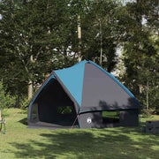 Teepee šator za 10 osoba Plava i siva 567 x 470 x 242 cm