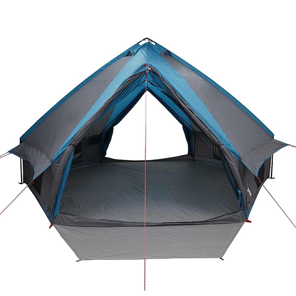 Teepee šator za 10 osoba Plava i siva 567 x 470 x 242 cm