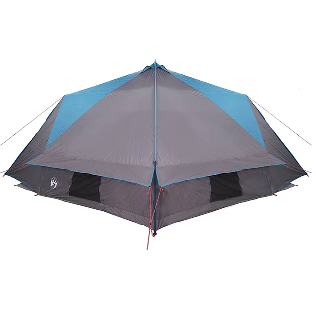 Teepee šator za 10 osoba Plava i siva 567 x 470 x 242 cm