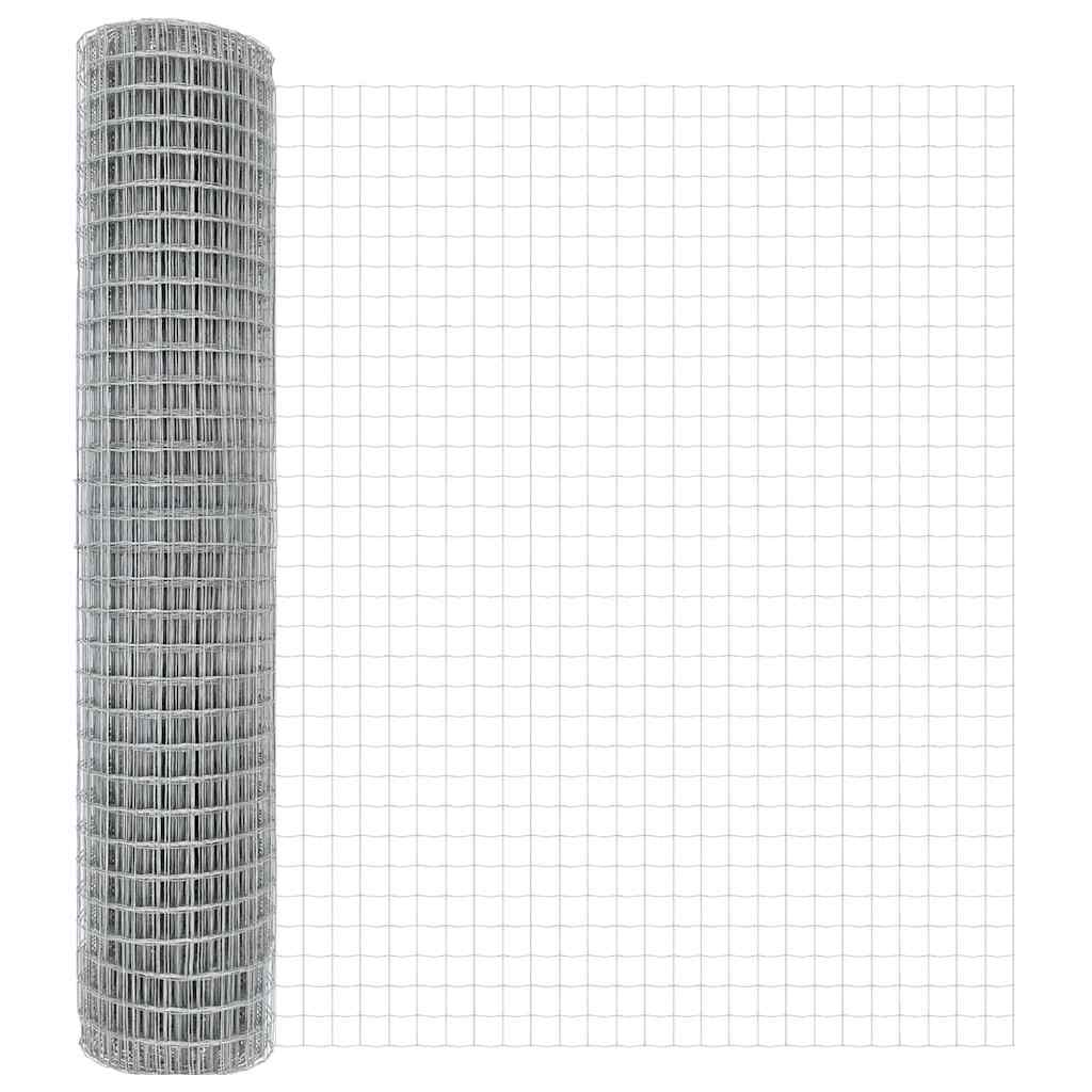 Euro ograda 1,5 x 10 m Željezo prekriveno PVC-om