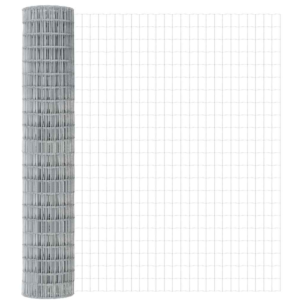 Euro ograda 1,6 x 10 m Željezo prekriveno PVC-om