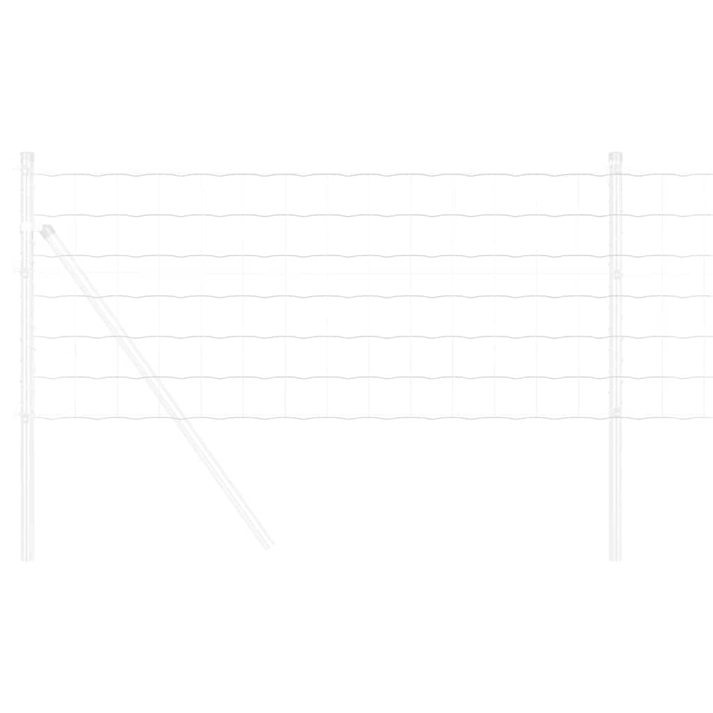 Euro ograda 0,6 x 10 m Željezo prekriveno PVC-om
