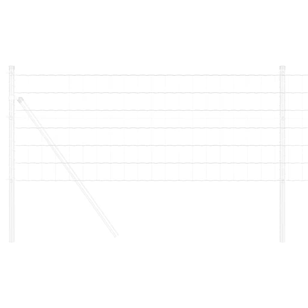 Euro ograda 0,4 x 50 m Željezo prekriveno PVC-om