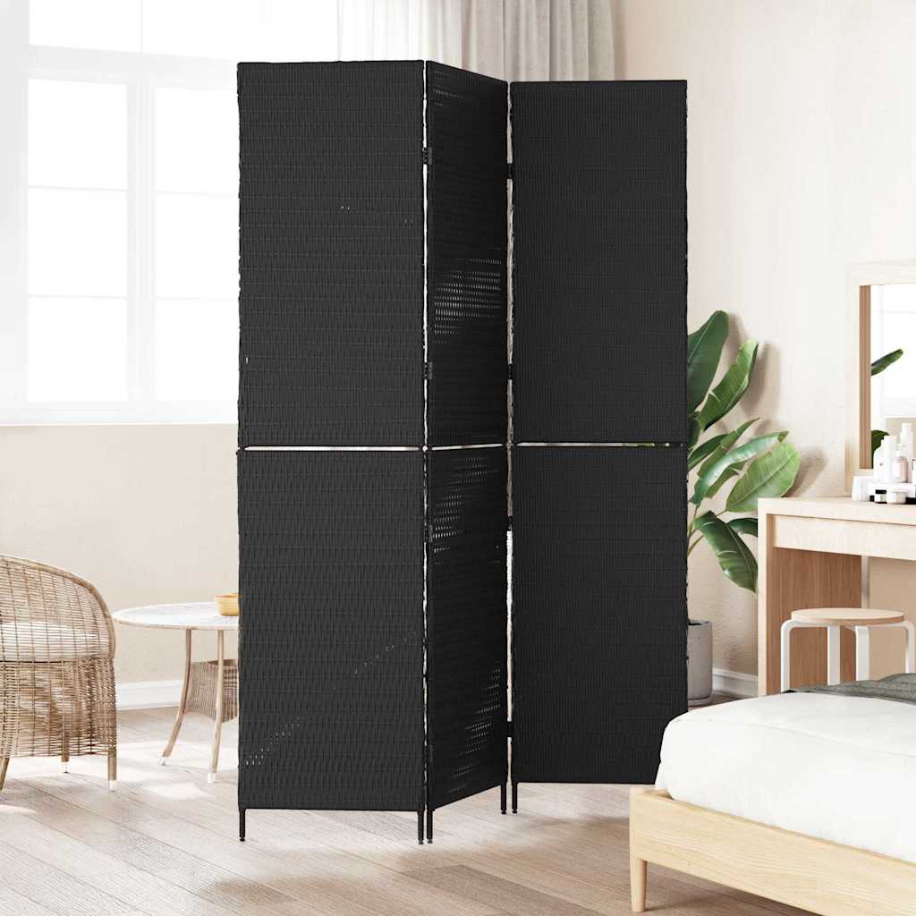 Pregradna pregača Crna 146 x 180 cm poliratan