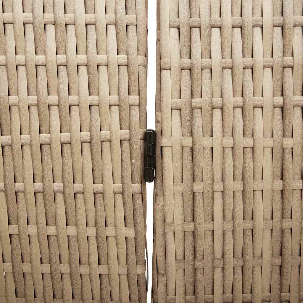 Pregradna pregača Bež 147 x 180 cm poliratan