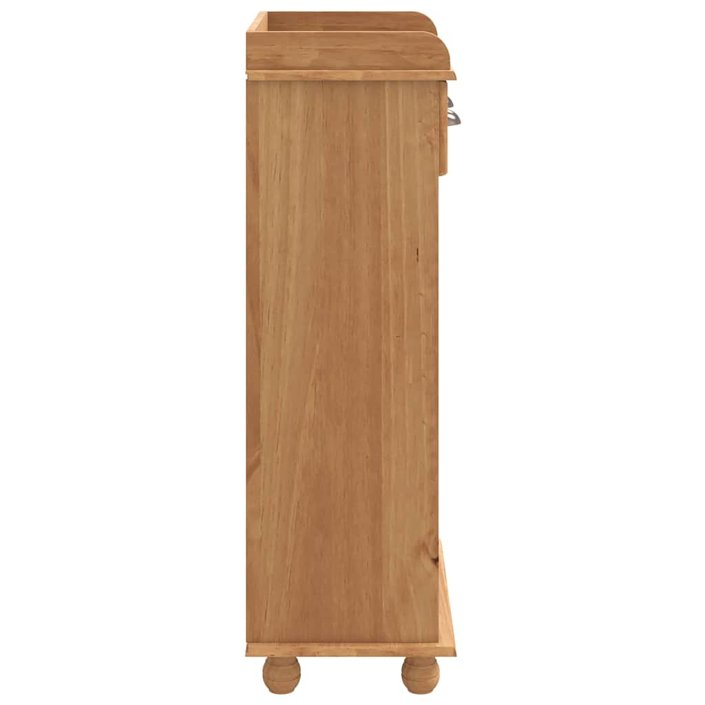 Ormar za vino ASKIM Medeni vosak 57 x 37 x 114 cm