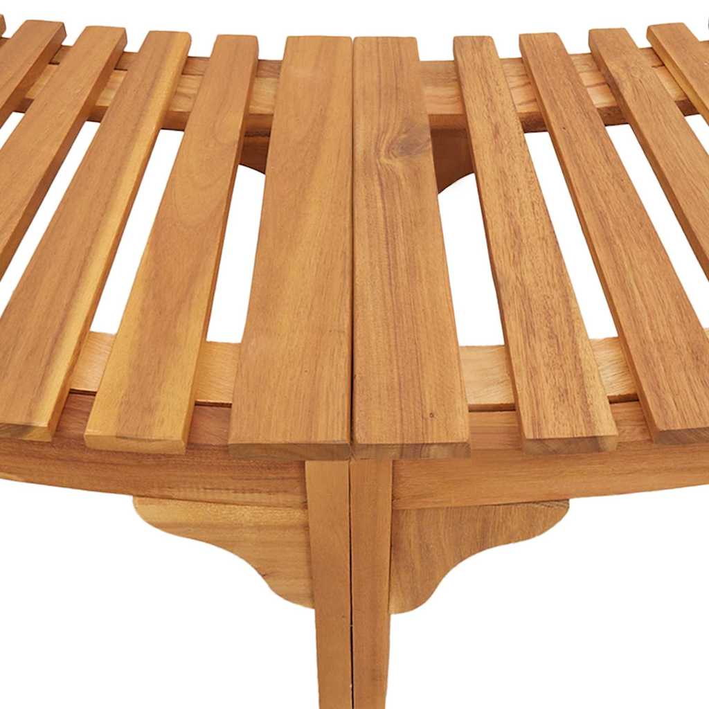 Okruženje za kadicu Smeđa Ø275 x 55,5 cm Čvrsto drvo akacije