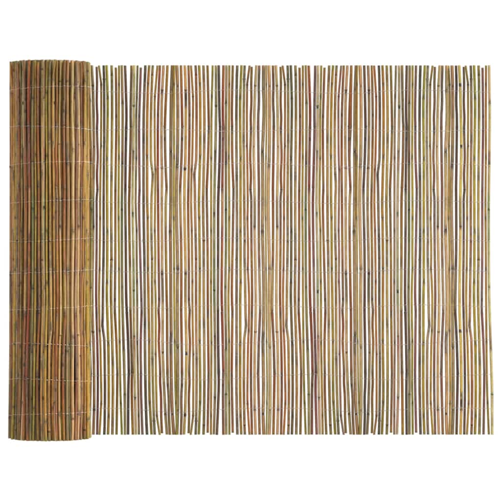 Bambusova ograda Prirodna 400 x 125 cm bambus