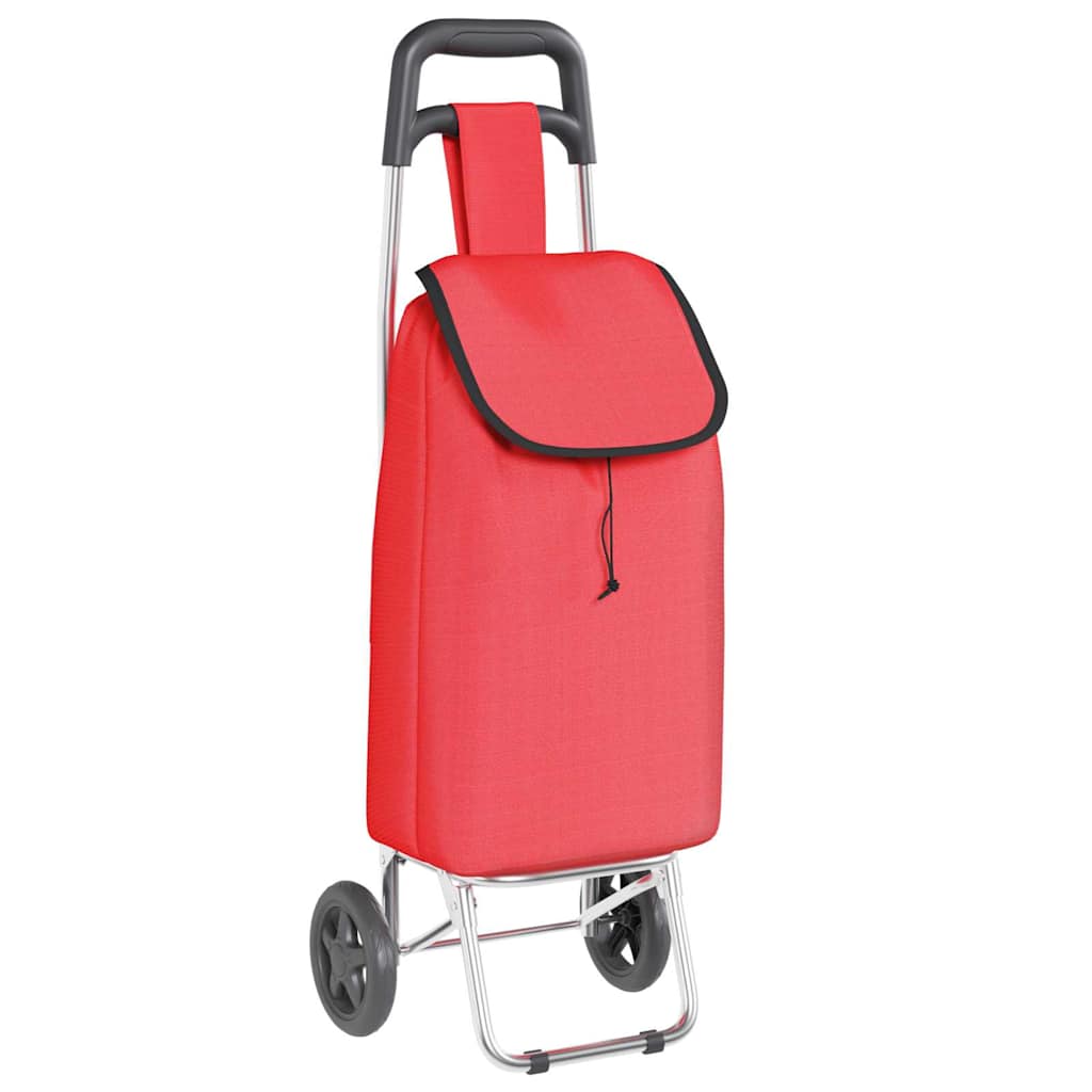Kolica za kupovinu Crvena 35 x 28 x 92 cm Oxford tkanina