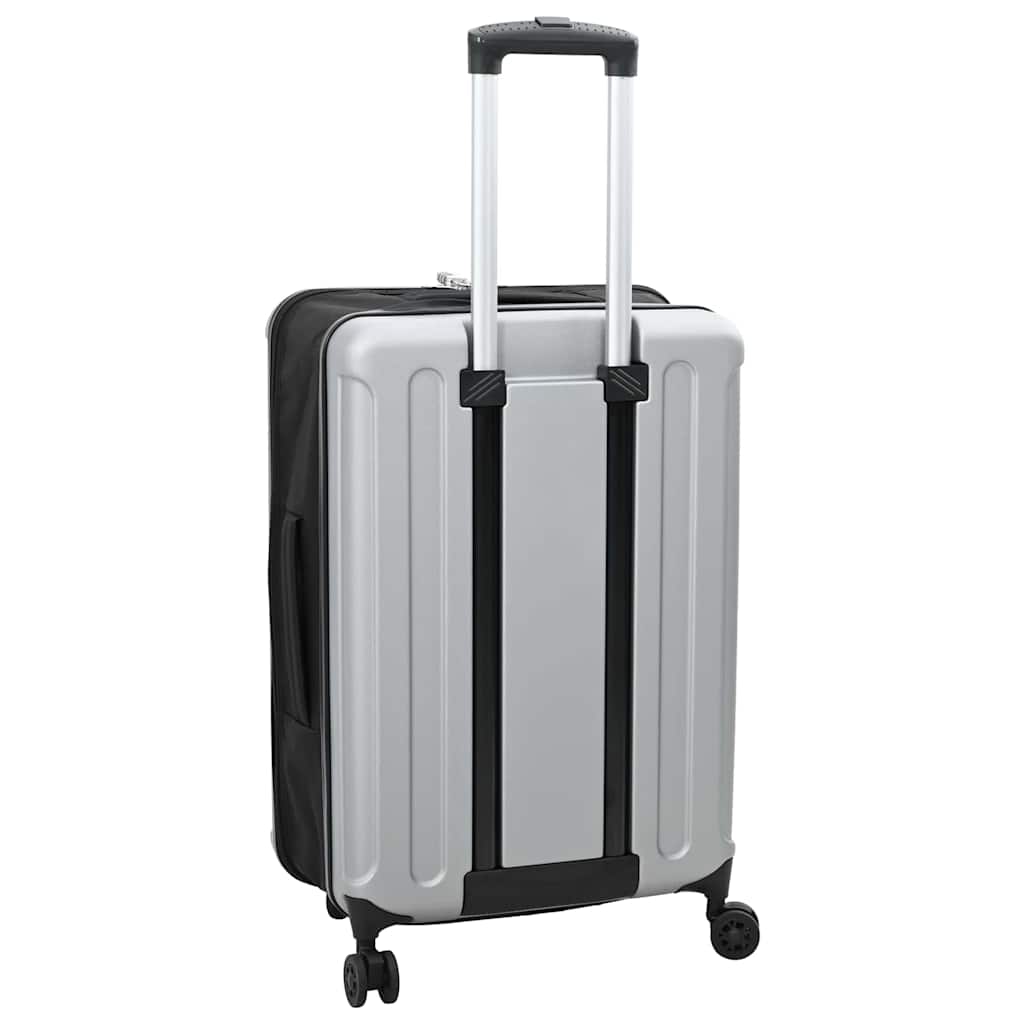 Kofer s zaključavanjem Srebrno 43 x 27 x 66 cm ABS plastika